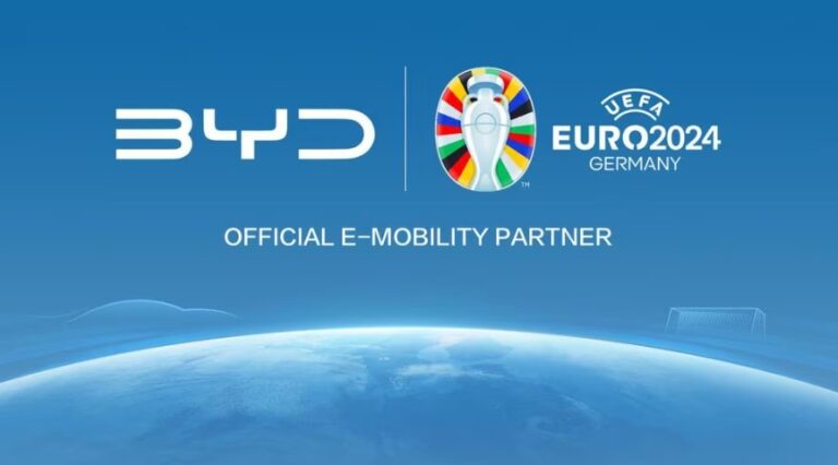 BYD menjadi Mitra E-Mobility Resmi UEFA EURO 2024