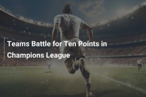 Liga Champions Tim Bertarung untuk Sepuluh Poin Penting